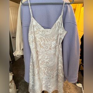 Item # D79 - Wilfred Cream and Tan Dress